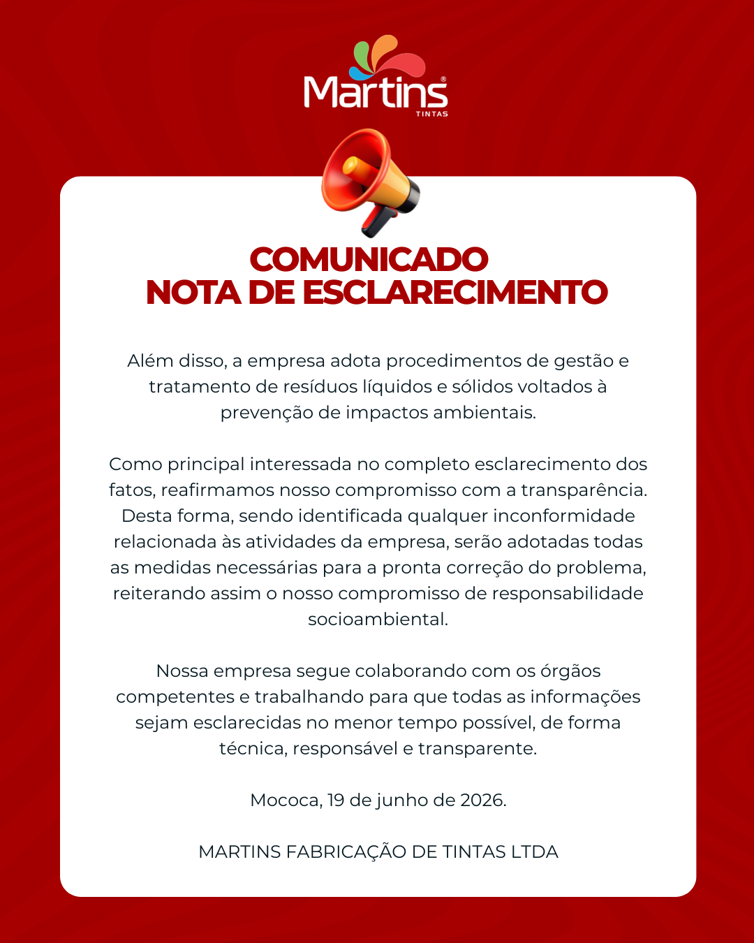 COMUNICADO – NOTA DE ESCLARECIMENTO 2 3